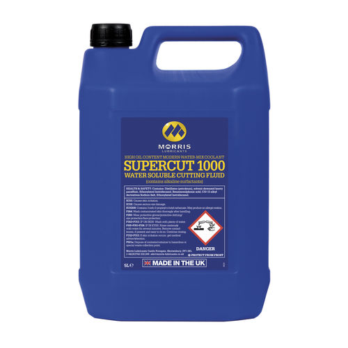 Fräs-Schneidflüssigkeit - SUPERCUT 1000 - Morris Lubricants (Mfg.) - Bohr / Kühlung / wasserlöslich