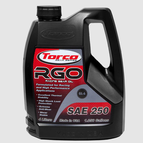 Schmieröl - RGO - Torco International Corporation (Mfg.) - mineralisch / für Getriebe / für Motor