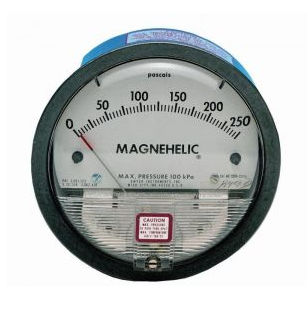Differential-Manometer - Magnehelic® - Roxspur Measurement & Control - mit Zifferblatt-Anzeige / Gewinde / Membran