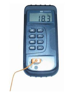 Fühler-Thermometer - 305, 307 - Roxspur Measurement & Control - digital / tragbar / Industrie