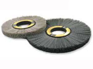 Kreisförmige Bürste - CW series - Brush Research Manufacturing - abrasiv / Reinigung / Entgrat