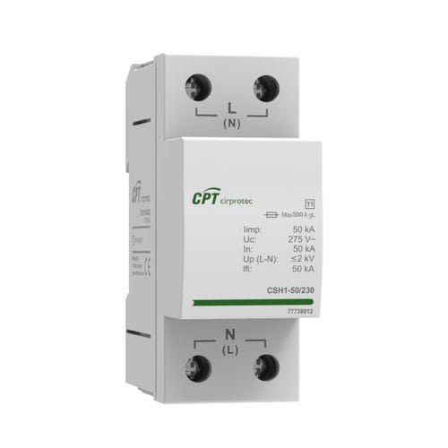 Überspannungsableiter Typ 1 - CSH1-50/230 - Cirprotec - Klasse I / Fernmeldetechnik / Monoblock