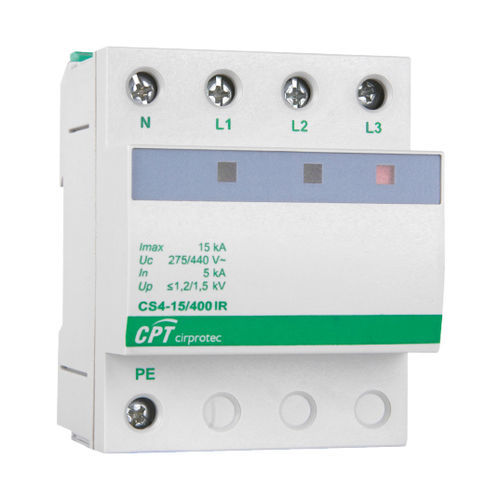 Überspannungsableiter Typ 2 - CS4-15/400 - Cirprotec - Klasse II / für Telekom-Anwendungen / für Photovoltaikanlage