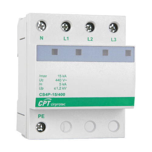 Überspannungsableiter Typ 2 - CS4P-15/400 - Cirprotec - Klasse II / für Telekom-Anwendungen / für Photovoltaikanlage