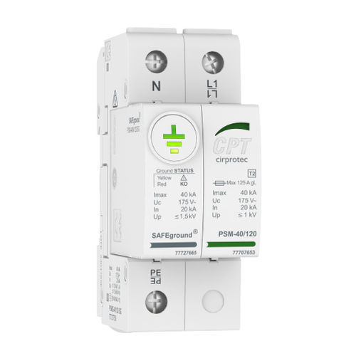 Überspannungsableiter Typ 2 - PSM2-40/120 SG - Cirprotec - Klasse II / für Telekom-Anwendungen / zweipolig