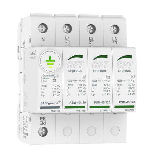 Überspannungsableiter Typ 2 - PSM4-40/400 SG - Cirprotec - Klasse II / für Telekom-Anwendungen / dreiphasig