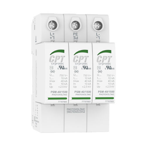 Überspannungsableiter Typ 2 - PSM3-40/1500 PV - Cirprotec - Klasse II / für Telekom-Anwendungen / für Photovoltaikanlage
