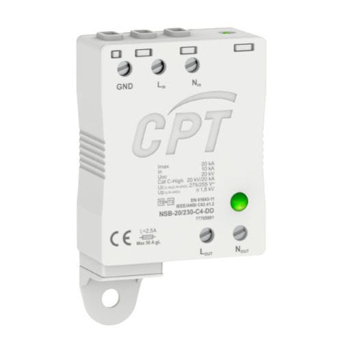 Überspannungsableiter Typ 2 - NSB-20/230-C4-DD - Cirprotec - Typ 3 / Klasse II / Klasse III