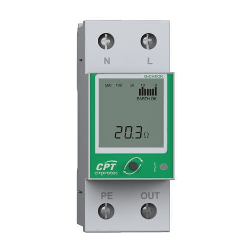 Leistungsüberwachungssystem -  G-CHECK 120V  - Cirprotec - mit Erdung / für Photovoltaikanlage / visuell