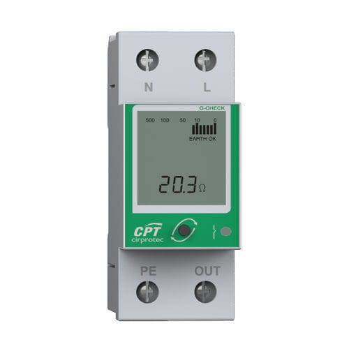 Leistungsüberwachungssystem -  G-CHECK 230V  - Cirprotec - mit Erdung / für Photovoltaikanlage / visuell