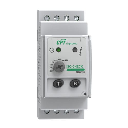 Isolationsüberwachungsgerät für AC-Netz - ISO-CHECK 230V - Cirprotec - für DIN-Schiene / für Photovoltaikanwendung / für Elektrofahrzeug-Ladestation
