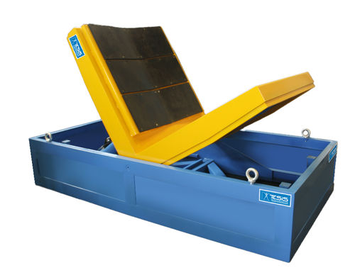 Hydraulische Kipphilfe - L90 - TESIS ENGINEERING - elektrohydraulisch / für Spulen / Plattenpaket
