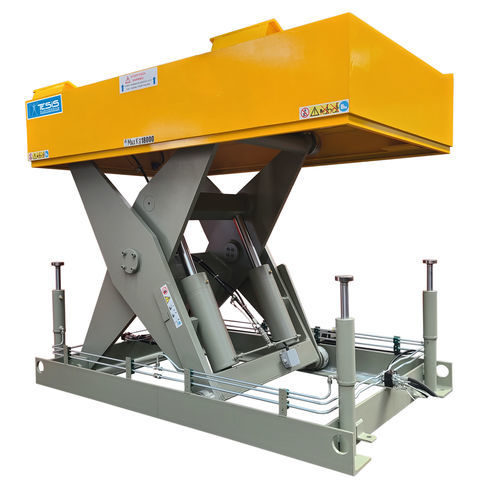 Scherenhubtisch - XN/FLB - TESIS ENGINEERING - hydraulisch / festinstalliert / für schwere Lasten