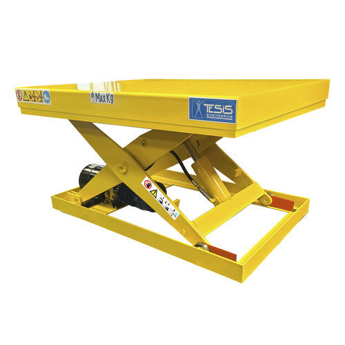 Hubtisch mit einfacher Schere - XN - TESIS ENGINEERING - hydraulisch / batteriebetrieben / manuell