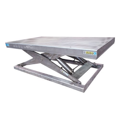 Scherenhubtisch - X/INOX - TESIS ENGINEERING - pneumatisch / elektrisch / hydraulisch