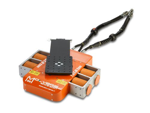 Transport-Fahrwerk - FST8 - Mouvers srl - mit Eigenantrieb / batteriebetrieben / mit Fernbedienung