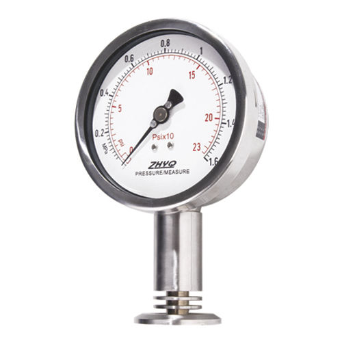 Manometer mit Zifferblatt-Anzeige - PT124Y-623 - Shanghai Zhaohui Pressure Apparatus Co.,Ltd.(ZHYQ) - Membran / Prozess / für die Lebensmittelindustrie