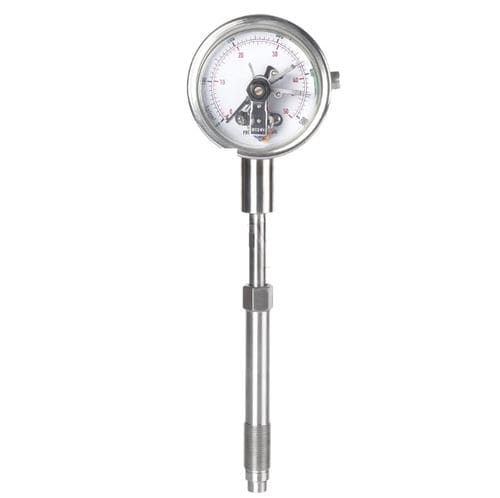 Manometer mit Zifferblatt-Anzeige - PT124Y-613 - Shanghai Zhaohui Pressure Apparatus Co.,Ltd.(ZHYQ) - Edelstahl / Kunststoff / Membran