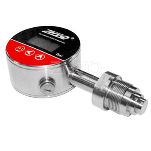 Manometer mit LED-Display - PT124G-650 - Shanghai Zhaohui Pressure Apparatus Co.,Ltd.(ZHYQ) - Membran / 4-20 mA / korrosionsbeständig