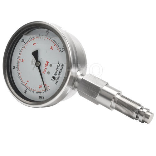 Manometer mit Zifferblatt-Anzeige - PT124Y-621 - Shanghai Zhaohui Pressure Apparatus Co.,Ltd.(ZHYQ) - Membran / Prozess / Typ Y