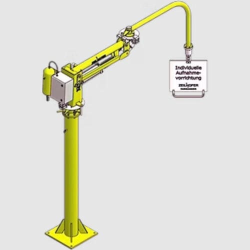 Gelenkarm-Manipulator - Mirus - Zeilhofer Handhabungstechnik GmbH & Co. KG - pneumatisch / mit Greifsystem / für mechanische Bauteile