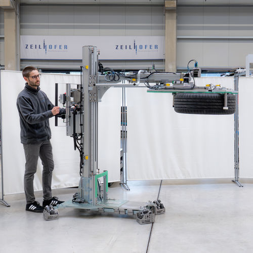 Batteriebetriebenes Hebegerät - ZH - Zeilhofer Handhabungstechnik GmbH & Co. KG - pneumatisch / tragbar / zur stufenlosen Höhenverstellung