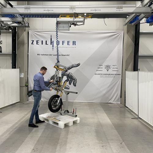 Seil-Manipulator - ZH70 - Zeilhofer Handhabungstechnik GmbH & Co. KG - pneumatisch / elektrisch / elektropneumatisch