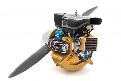 Einzylinder-Verbrennungsmotor - UAV28-EFI - UAVFACTORY LTD. - Direkteinspritzung / luftgekühlt