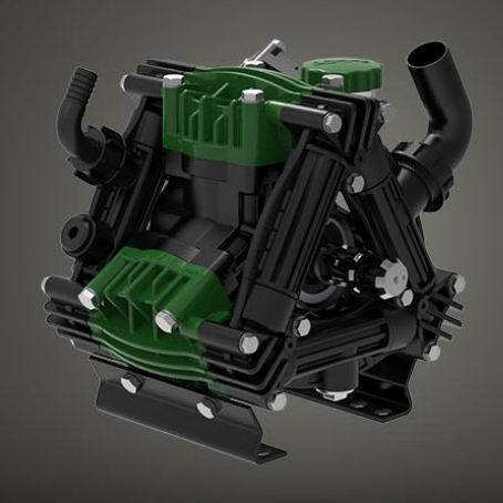 Membranpumpe - ZETA 140 series - UDOR S.p.A. - Wasser / stationär / Industrie
