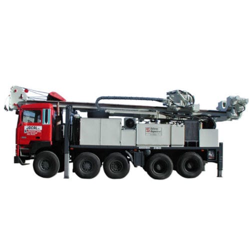 Bohrgerät für Schächte - SEGOQUI 2160 - TALLERES SEGOVIA,S.L - auf Raupen / LKW-montiert / Imloch