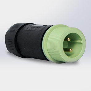 Stromversorgungs-Steckverbinder - EC02681-1023-AF - Suzhou Exceedconn Technology Co.,Ltd. - zylinderförmig / außen / Polyamid