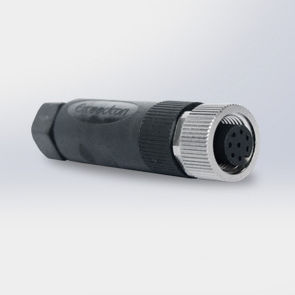 M12-Steckverbinder - 2121-AA series - Suzhou Exceedconn Technology Co.,Ltd. - Stromversorgung / zylinderförmig / innen