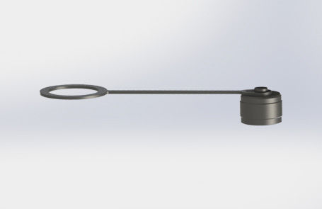 Kappe für elektrische Steckverbinder - 001-M12-002 - Suzhou Exceedconn Technology Co.,Ltd. - Gewinde / rund / Thermoplast
