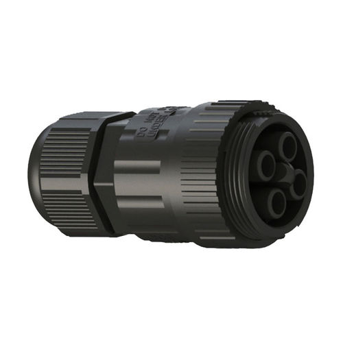 Stromversorgungs-Steckverbinder - EP040-2224-00 - Suzhou Exceedconn Technology Co.,Ltd. - Socket / umspritzt / gerade Ausführung