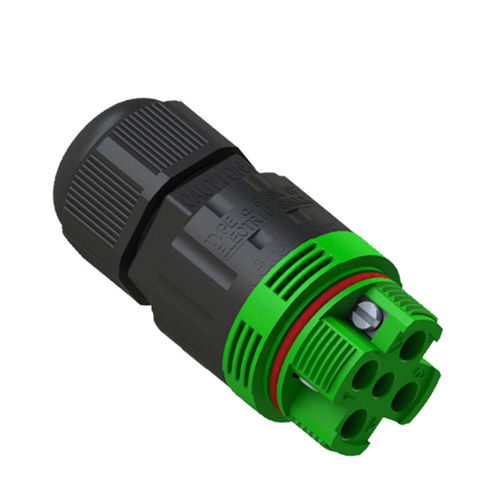 Stromversorgungs-Steckverbinder - EP040-0234-00 - Suzhou Exceedconn Technology Co.,Ltd. - Socket / umspritzt / gerade Ausführung