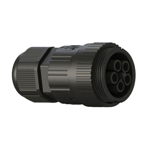 Stromversorgungs-Steckverbinder - EP050-2224-00 - Suzhou Exceedconn Technology Co.,Ltd. - Socket / umspritzt / gerade Ausführung