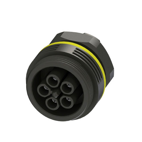 Datensteckverbinder - EP050-2124-00 - Suzhou Exceedconn Technology Co.,Ltd. - Stromversorgung / Socket / umspritzt