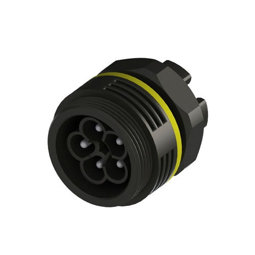 Datensteckverbinder - EP050-1124-00   - Suzhou Exceedconn Technology Co.,Ltd. - Stromversorgung / umspritzt / gerade Ausführung