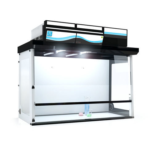 Chemieabzugshaube-Laborabzug - 633 - Erlab - Tisch / mit anschlussfreier Umluft