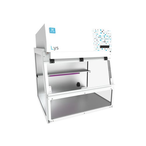 PCR Abzugshaube / mit UV-Strahlung - Lys - Erlab - Edelstahl