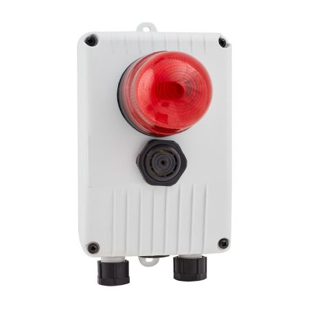 IP65-Alarmsummer - FLASH - Elentek srl - wandmontiert / Blitz