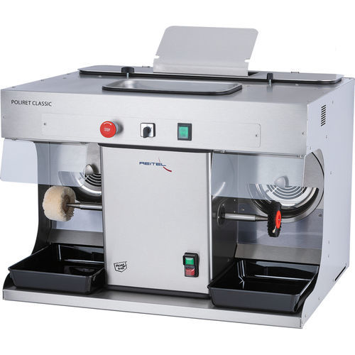 Poliermaschine für Metall - POLIRET CLASSIC - Reitel - für Kunststoff / für flache Werkstücke / Dental
