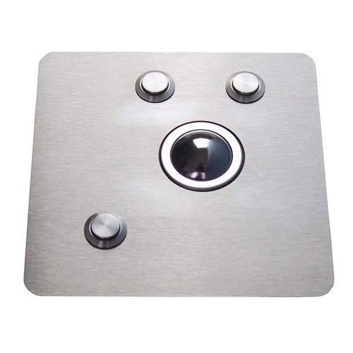Mechanischer Trackball - TBFM-38S-2+1B-M-U - WES Systeme Electronic GmbH - einbaufähig / 38 mm / USB