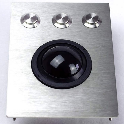 Laser-Trackball - TBFM-50P-3B-L-U - WES Systeme Electronic GmbH - einbaufähig / 2 inch (50 mm) / USB
