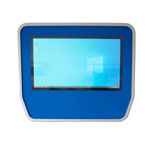 Terminal mit Tastatur - LETO-24P - WES Systeme Electronic GmbH - Multi-Touch-Screen / kapazitive Projektionstechnologie / wandmontiert