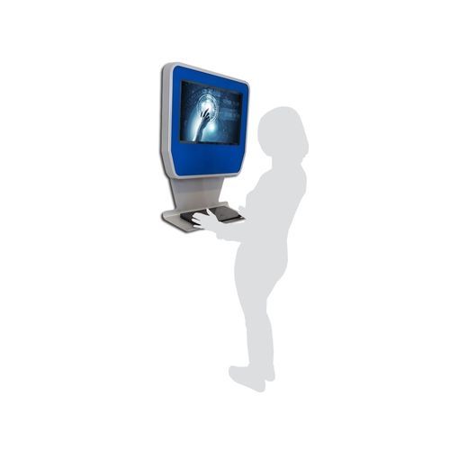 Terminal mit Touchscreen - LETO-TASTATUR-GLAS - WES Systeme Electronic GmbH - mit Tastatur / wandmontiert / Kiosk
