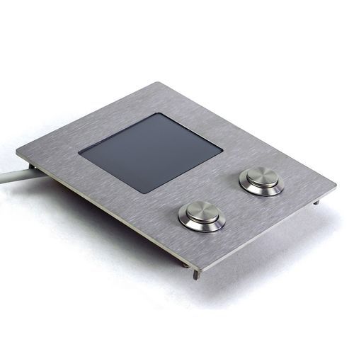 Industrie-Touchpad - TOUCHPAD-2TAST-TU - WES Systeme Electronic GmbH - Edelstahl / IP65 / für Schalttafelmontage