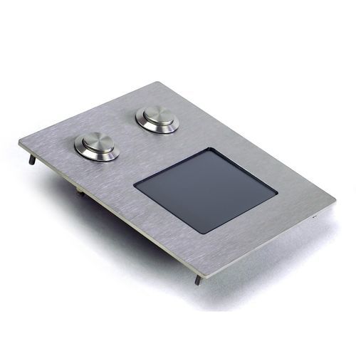 Industrie-Touchpad - TOUCHPAD-2TAST-TO - WES Systeme Electronic GmbH - Edelstahl / IP65 / robust