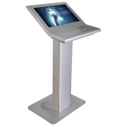 Monitorständer - Light-M22P-T-IP65-V2A - WES Systeme Electronic GmbH