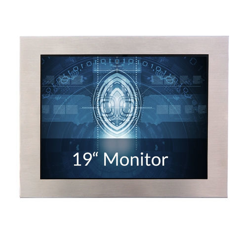 TFT-LCD-Monitor - IP65-19 - WES Systeme Electronic GmbH - mit LED-Rückbeleuchtung / Industrie / 19"
